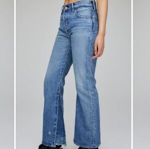 Moussy Vintage MV Saint Charles Remake Flare in blue made in Japan denim size 32